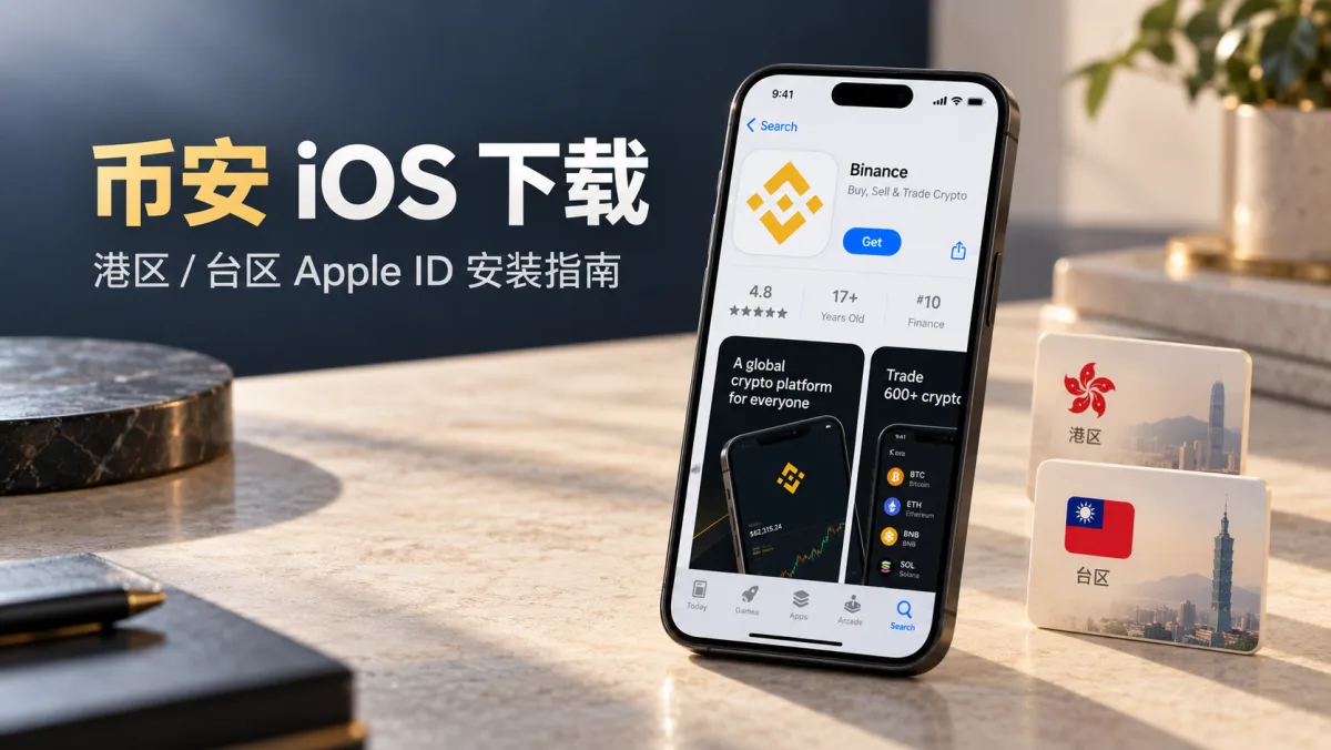 Download Binance on iPhone 2026: install the official app when your App Store region does not have it