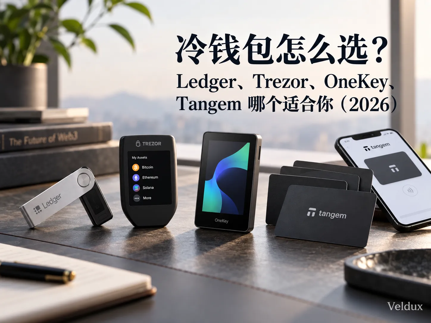 冷钱包怎么选？Ledger、Trezor、OneKey、Tangem 哪个适合你（2026）