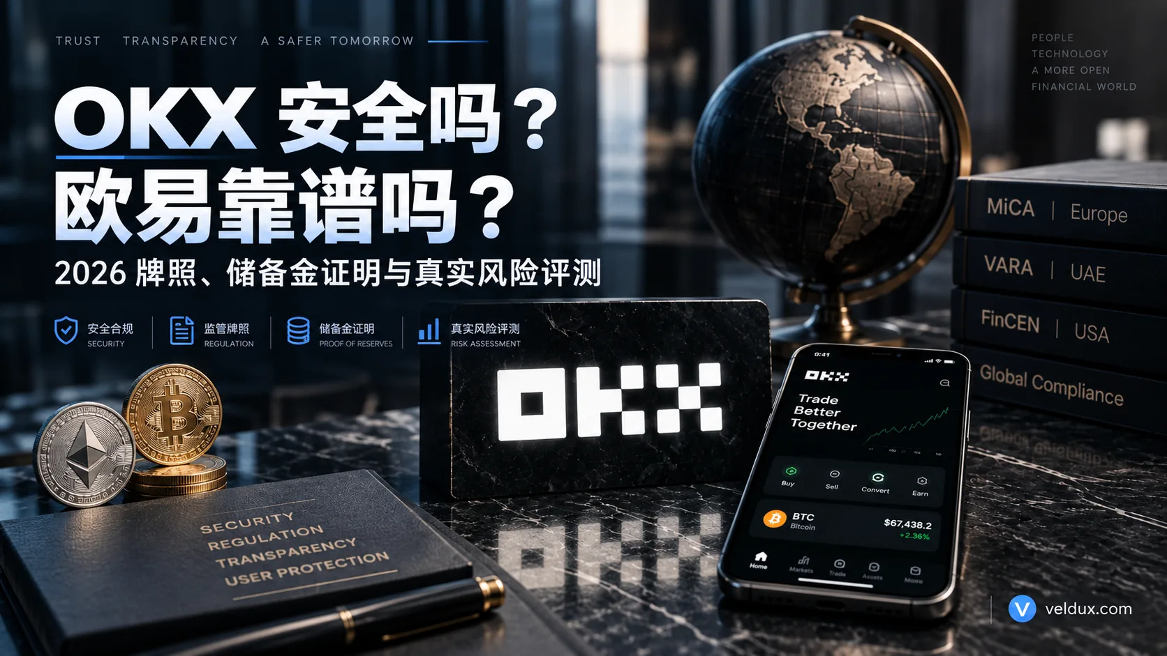 OKX 安全吗？欧易靠谱吗？2026 牌照、储备金证明与真实风险评测
